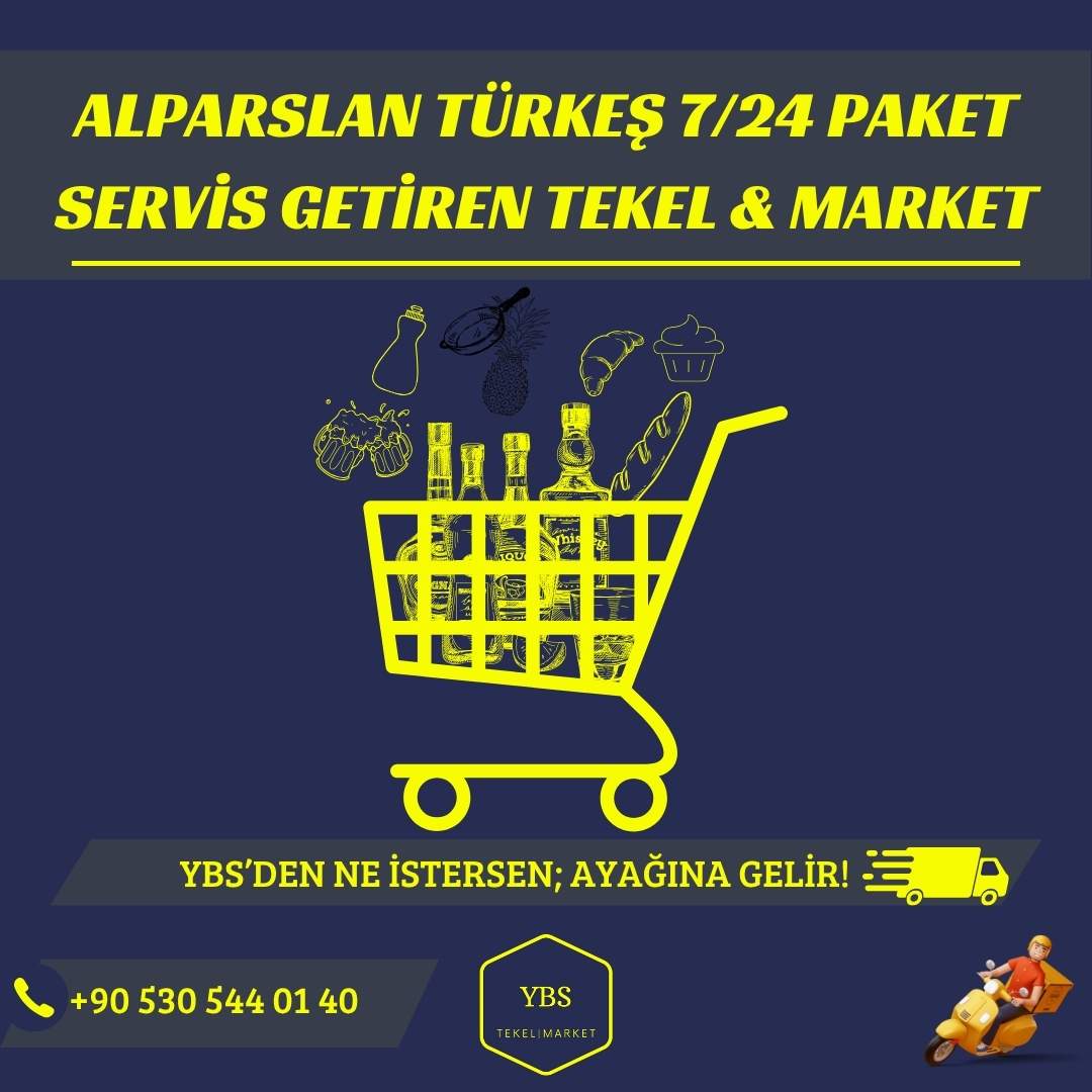 Alparslan Türkeş 7/24 Açık Tekel - Market