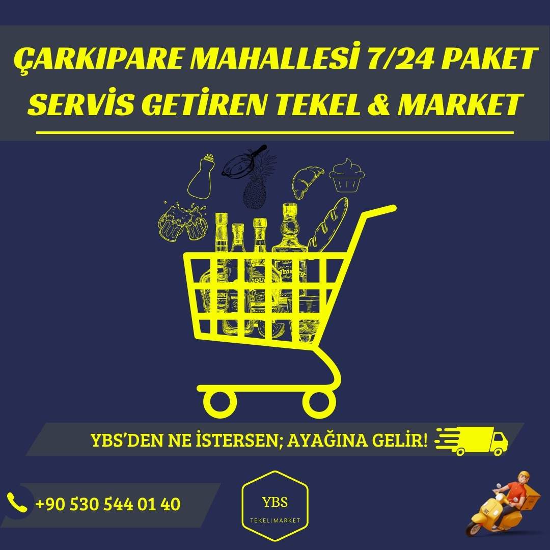 Çarkıpare Mahallesi 7-24 Açık Tekel - Market