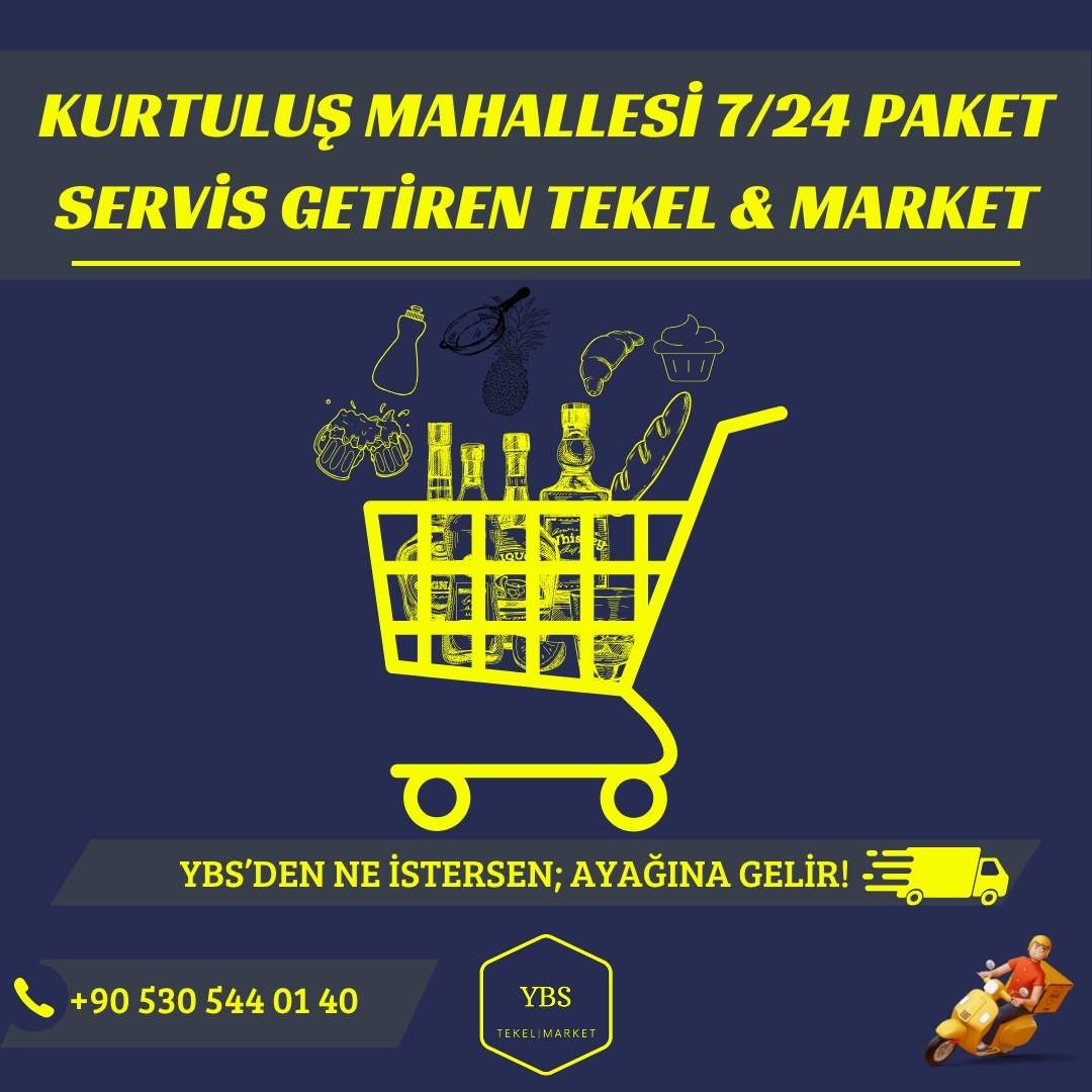 Kurtuluş Mahallesi 7/24 Açık Tekel - Market