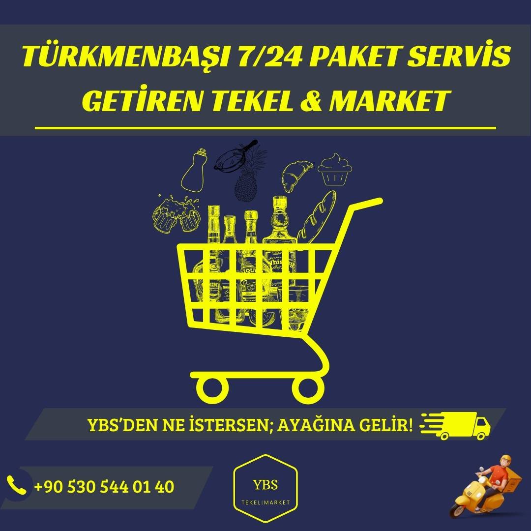 Türkmenbaşı 7/24 Açık Tekel - Market