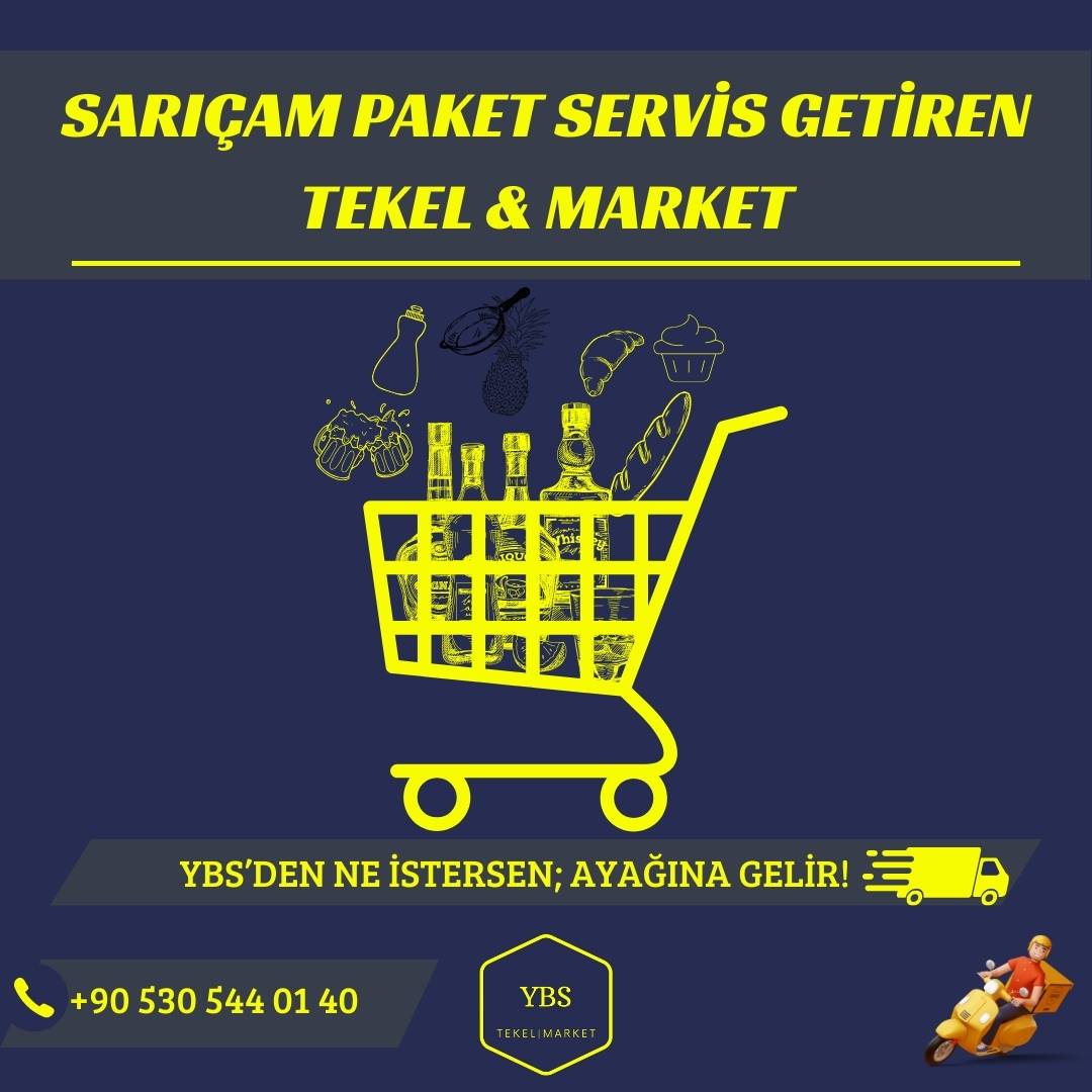 Sarıçam Paket Servis Tekel - Market